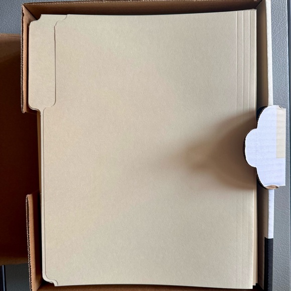 Legal Letter Size File Folder | 35 count | 1/3 Cut | Manila | Diversa File | NEW - Picture 2 of 3